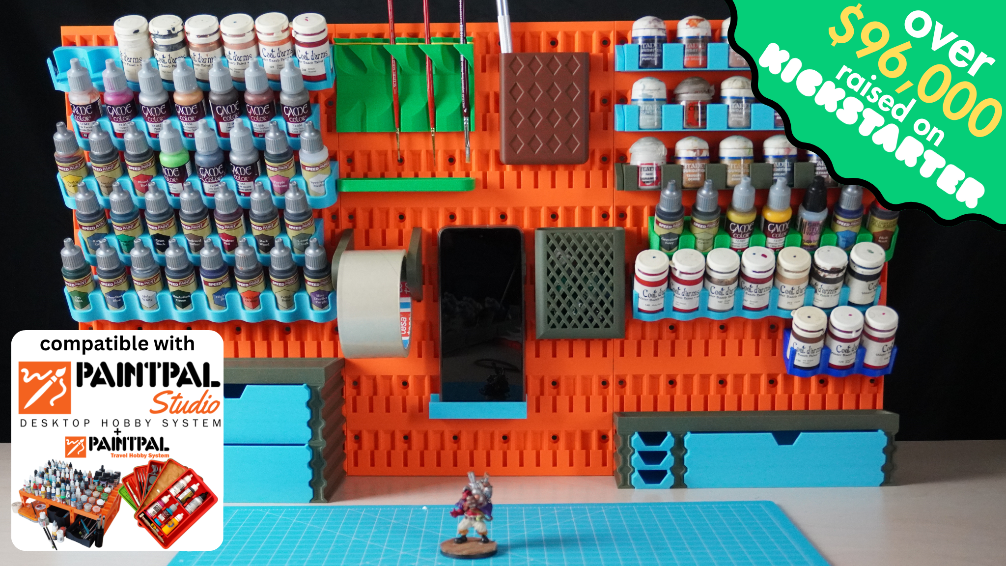 Wall Workshop Backboards – Modular Hobby Wall Standard Panels (Made to Order)