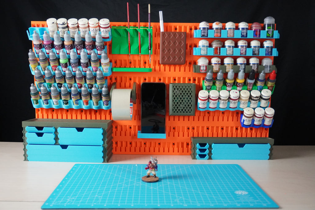 Wall Workshop Backboards – Modular Hobby Wall Standard Panels (Made to Order)